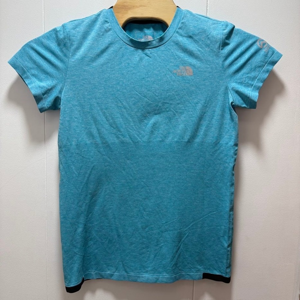 The North Face Summit Series Womens Blue‎ Performance T Shirt Athletic Top Sz L